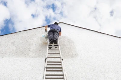 Peinture extérieure à Mégrit — façades et ravalement
